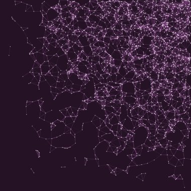 mor ağ ağ örgüsü işletim sanatı arkaplan resimlemesi 