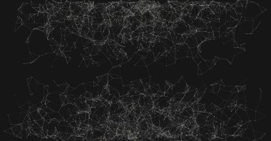 ağ örgüsü gelişigüzel sanatsal arkaplan illüstrasyonu 