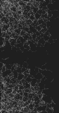 ağ örgüsü gelişigüzel sanatsal arkaplan illüstrasyonu