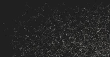 ağ örgüsü gelişigüzel sanatsal arkaplan illüstrasyonu