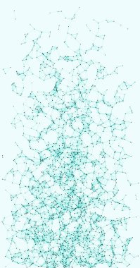 mavi ağ ağ örgü işleme sanatı arkaplan illüstrasyonu 