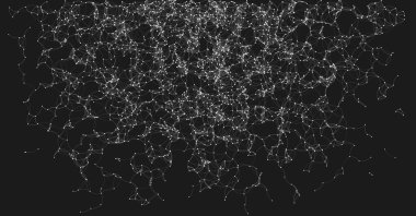 ağ örgüsü gelişigüzel sanatsal arkaplan illüstrasyonu