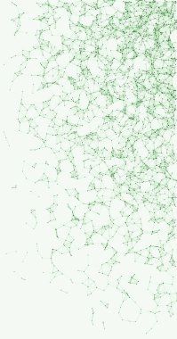 yeşil ağ ağ örgüsü işletim sanatı arkaplan illüstrasyonu 