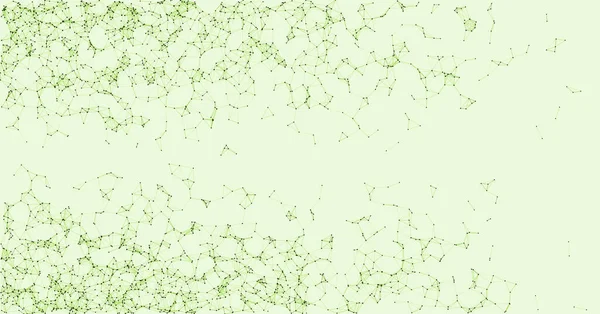 绿色网络网格程序艺术背景说明 — 图库矢量图片