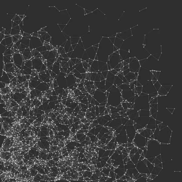 ağ örgüsü gelişigüzel sanatsal arkaplan illüstrasyonu