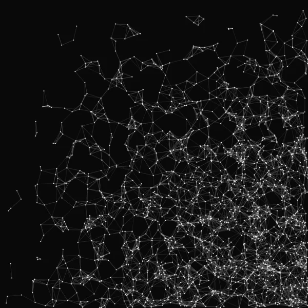 网络网格随机过程艺术背景说明 — 图库矢量图片