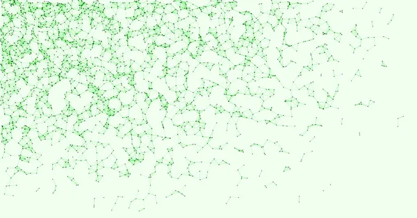 Bakgrunnsillustrasjon Forbindelse Med Grønt Nettverk Nettverksprosedyre – stockvektor