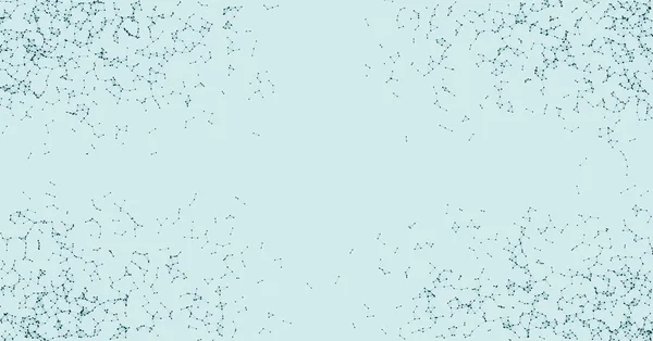 Blaues Netzwerk Mesh Verfahrenstechnische Kunst Hintergrund Illustration — Stockvektor