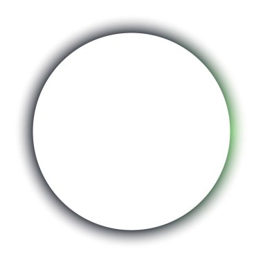 Renkli gölge resimli boş yaratıcı web düğmesi