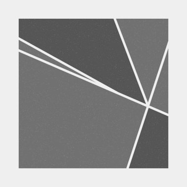 Mondrian tarzı sanat renkli geometrik logo tasarımı çizimi