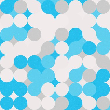 Renkli noktalı kusursuz desen. Evrenin sanat arkaplan tasarımı illüstrasyonu.