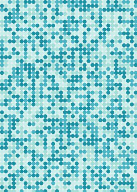 Renkli noktalarla kusursuz desen evrensel sanat arkaplan tasarımı illüstrasyonu 