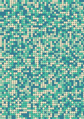 Renkli noktalarla kusursuz desen evrensel sanat arkaplan tasarımı illüstrasyonu 