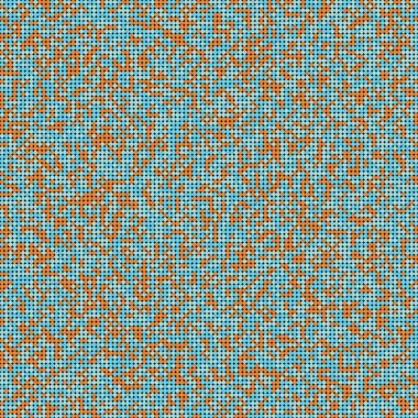 Renkli noktalı kusursuz desen. Evrenin sanat arkaplan tasarımı illüstrasyonu.