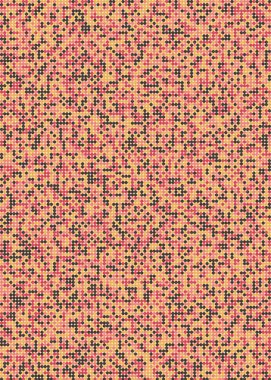 Renkli noktalarla kusursuz desen evrensel sanat arkaplan tasarımı illüstrasyonu 