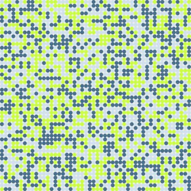 Renkli noktalı kusursuz desen. Evrenin sanat arkaplan tasarımı illüstrasyonu.