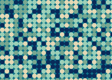 Renkli noktalarla kusursuz desen evrensel sanat arkaplan tasarımı illüstrasyonu 