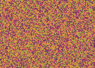 Renkli noktalarla kusursuz desen evrensel sanat arkaplan tasarımı illüstrasyonu 