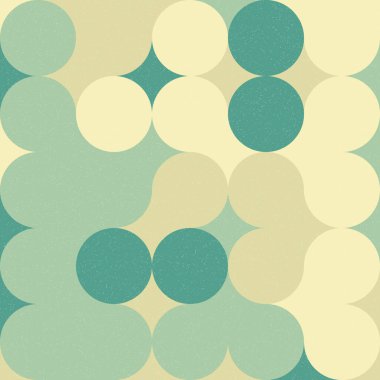 Renkli noktalı kusursuz desen. Evrenin sanat arkaplan tasarımı illüstrasyonu.