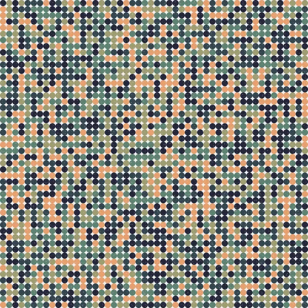 Motif Sans Couture Avec Des Points Colorés Art Univers Fond — Image vectorielle