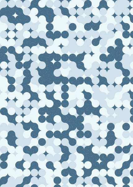 seamless pattern with colorful dots universe art background design illustration