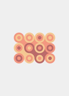 renkli noktalar evrensel sanat arkaplan tasarımı illüstrasyonu