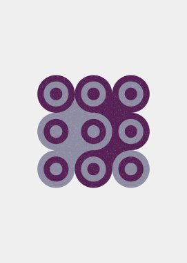 renkli noktalar evrensel sanat arkaplan tasarımı illüstrasyonu