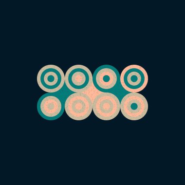 renkli noktalar evrensel sanat arkaplan tasarımı illüstrasyonu