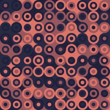 Renkli noktalarla kusursuz desen evrensel sanat arkaplan tasarımı illüstrasyonu