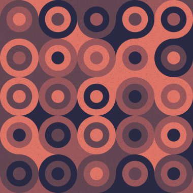 Renkli noktalarla kusursuz desen evrensel sanat arkaplan tasarımı illüstrasyonu