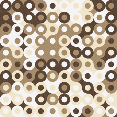 Renkli noktalarla kusursuz desen evrensel sanat arkaplan tasarımı illüstrasyonu