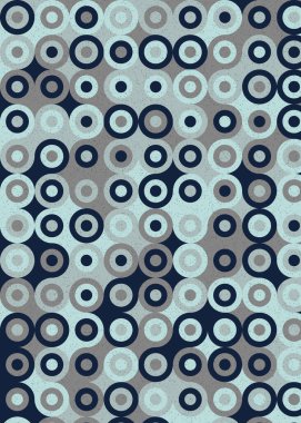 Renkli noktalarla kusursuz desen evrensel sanat arkaplan tasarımı illüstrasyonu