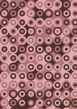 Renkli noktalarla kusursuz desen evrensel sanat arkaplan tasarımı illüstrasyonu