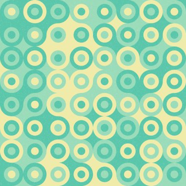 Renkli noktalarla kusursuz desen evrensel sanat arkaplan tasarımı illüstrasyonu