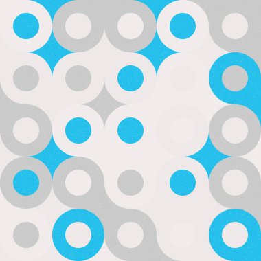 Renkli noktalı kusursuz desen. Evrenin sanat arkaplan tasarımı illüstrasyonu.