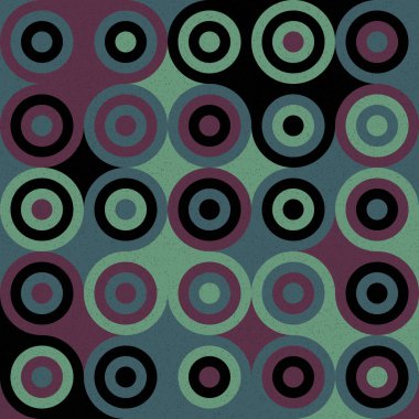 Renkli noktalarla kusursuz desen evrensel sanat arkaplan tasarımı illüstrasyonu