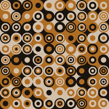 Renkli noktalarla kusursuz desen evrensel sanat arkaplan tasarımı illüstrasyonu