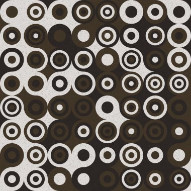 Renkli noktalarla kusursuz desen evrensel sanat arkaplan tasarımı illüstrasyonu