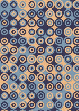 Renkli noktalarla kusursuz desen evrensel sanat arkaplan tasarımı illüstrasyonu