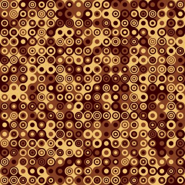 Renkli noktalarla kusursuz desen evrensel sanat arkaplan tasarımı illüstrasyonu