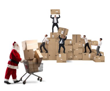 Noel hediyeleri için işbirliği