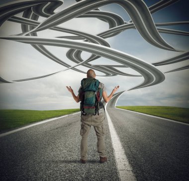 Explorer adamı daha önce bir yol