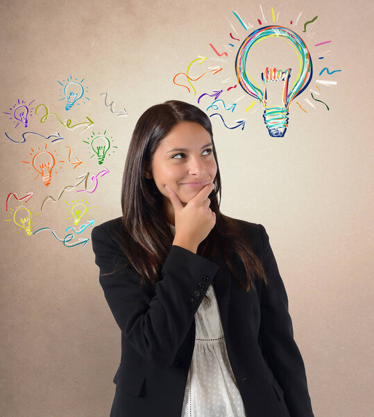 Блестящая идея среди многих идей
