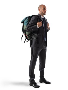  işadamı explorer sırt çantası ile