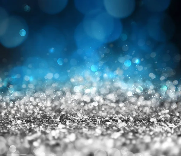 Silver sparkly crystal background — Stock Photo, Image