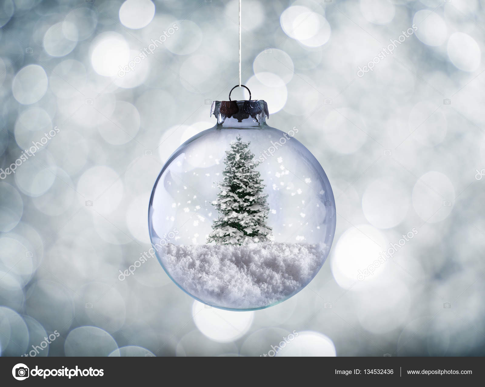 Boule De Noël De Cristal Photographie Alphaspirit 134532436