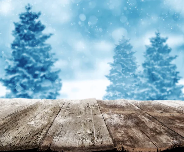 Background of  christmas scenery — Stock Photo, Image