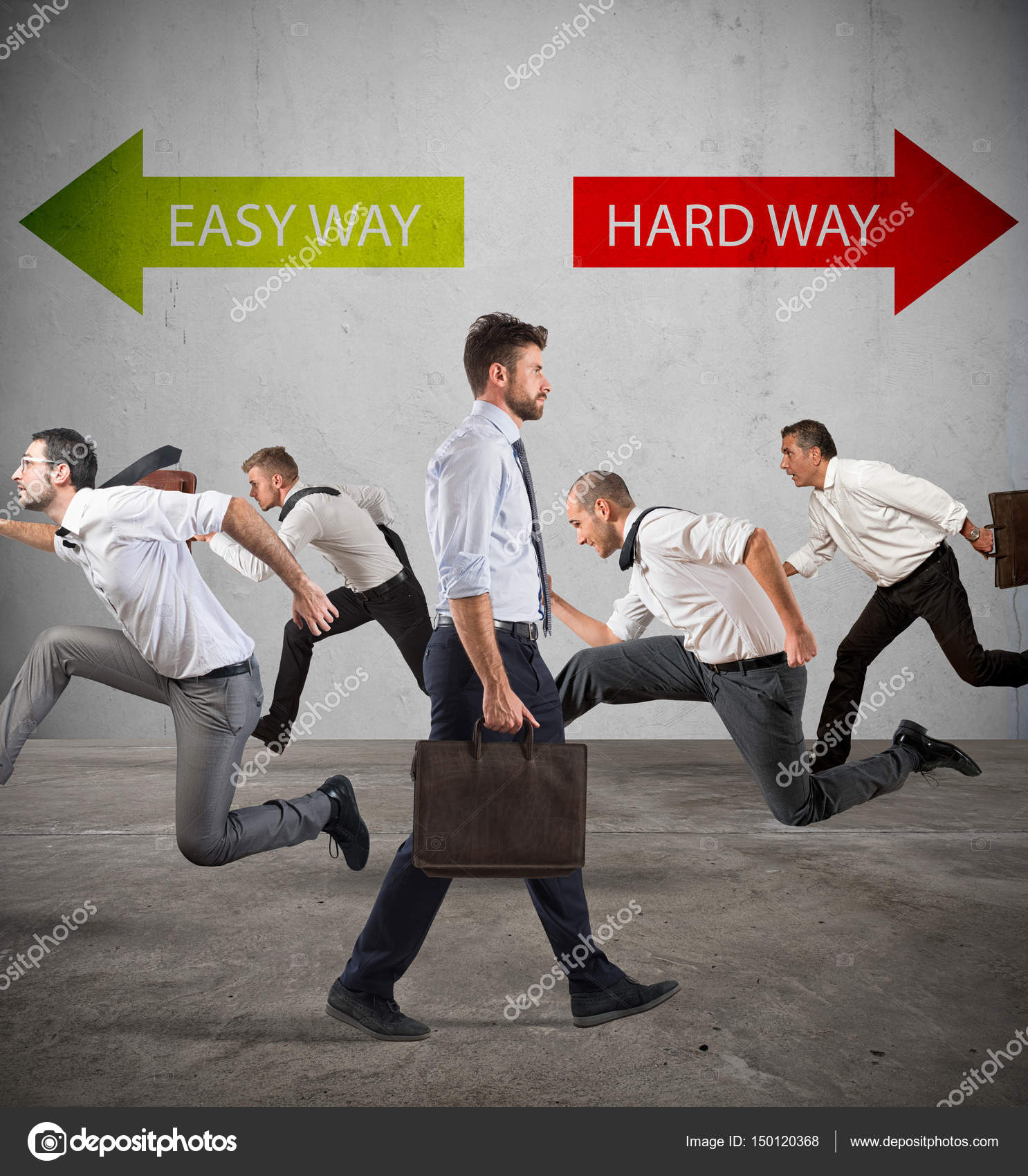 Grupo de personas corren juntas — Foto de stock © alphaspirit #150120368