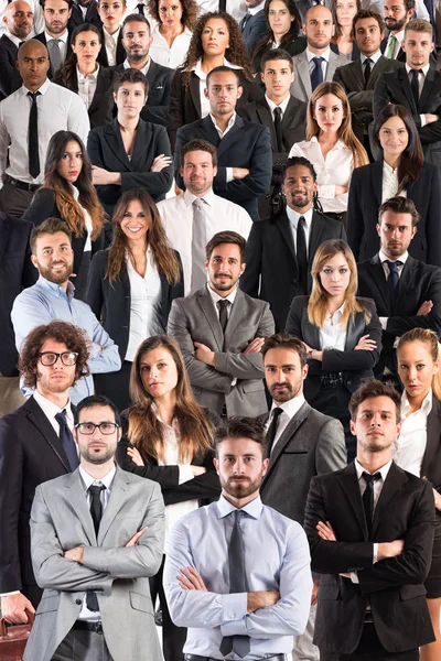 Equipo de negocios, concepto corporativo — Foto de Stock