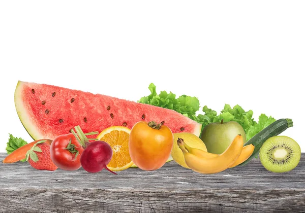 Kolorowe owoce. Zdrowe jedzenie koncepcja — Zdjęcie stockowe